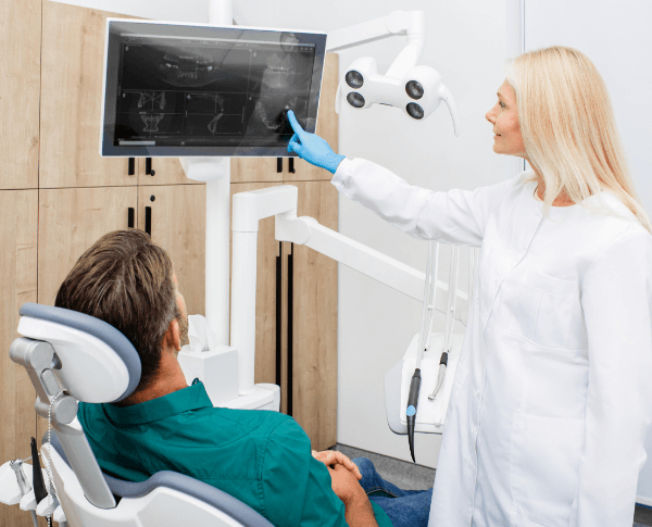 Man with tooth pain in Coppell