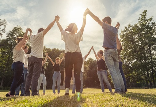 Group in Coppell showing community