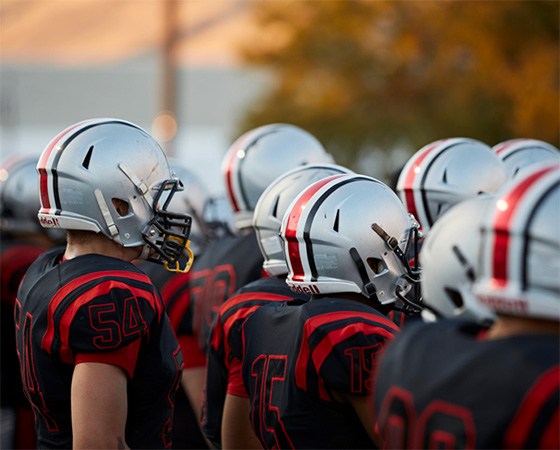 Football team in Coppell