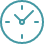 Animated clock icon